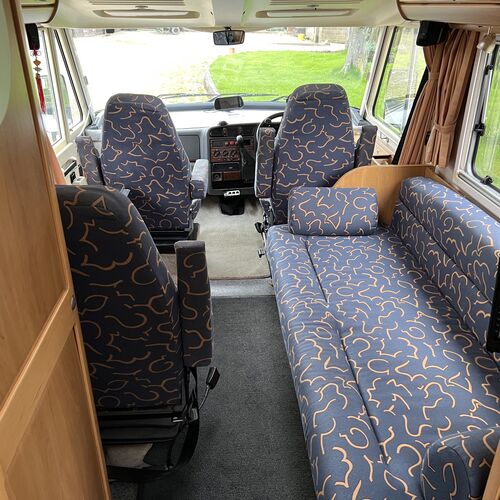 Hymer B584 Hymermobil Motorhome 3 Berth Fiat Ducato 2000 Model