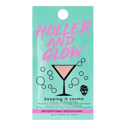 Holler and Glow Face Mask Pamper Bag