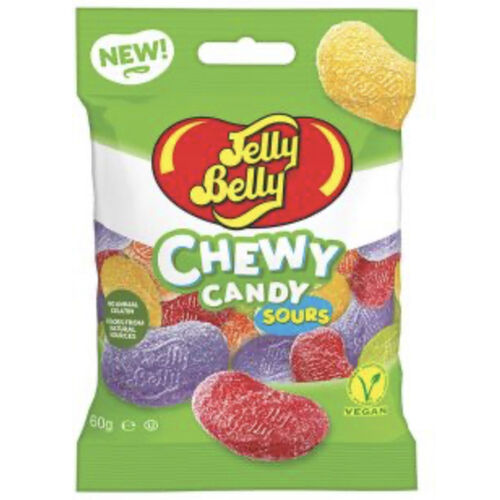 Jelly Belly Chewy Candy Sours 60g