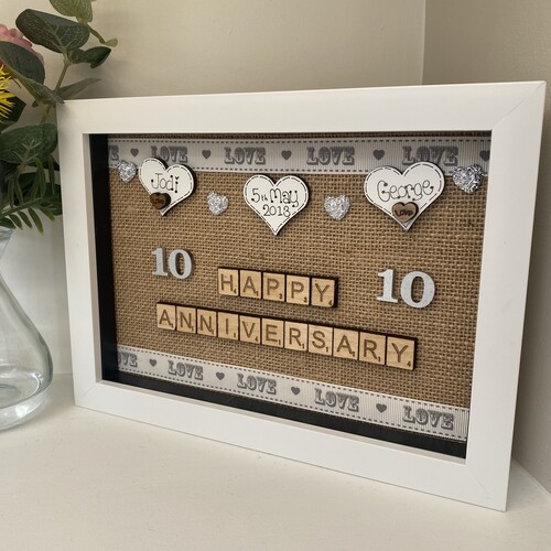 6/8” HAPPY ANNIVERSARY FRAME