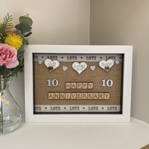 6/8” HAPPY ANNIVERSARY FRAME