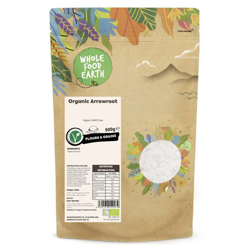 Arrowroot - Organic by Wholefood Earth 500g