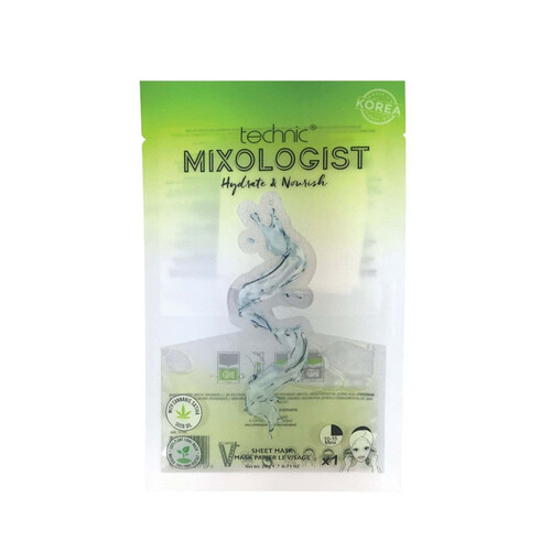 Mixologist Hydrate and Nourish Face Mask Technic