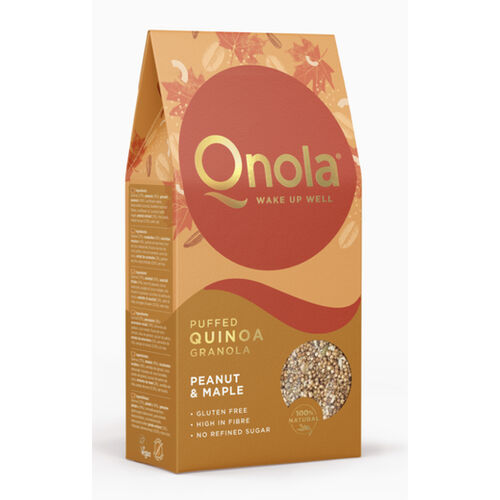 Peanut and Maple Quinoa Granola by Qnola 250g