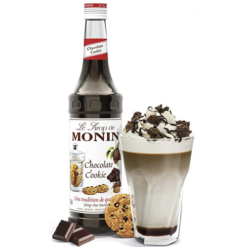 MONIN Premium Chocolate Cookie Syrup 700 ml