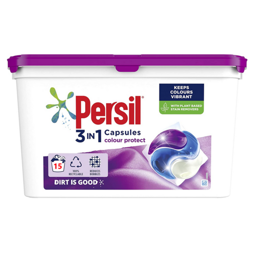 Persil Colour Protect Laundry Washing Capsules, 15 Washes