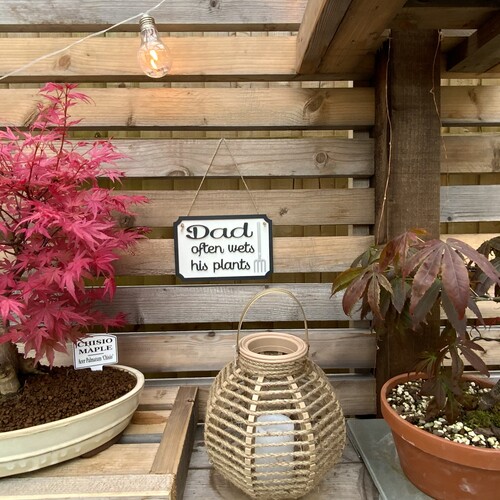 Personalised outdoor Sign