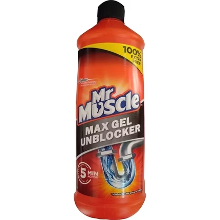 Mr Muscle Kitchen And Bathroom Drain Gel, Multi-Colour