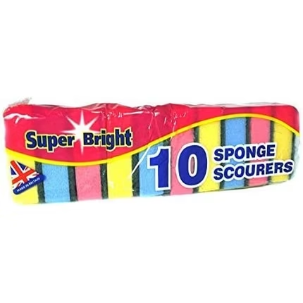 10 Kitchen Sponge Scourers