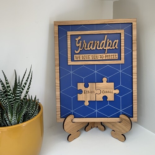 We Love You To Pieces Plaque