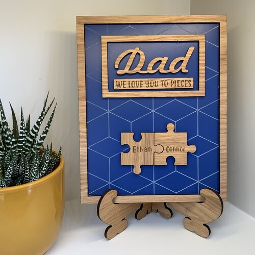 We Love You To Pieces Plaque