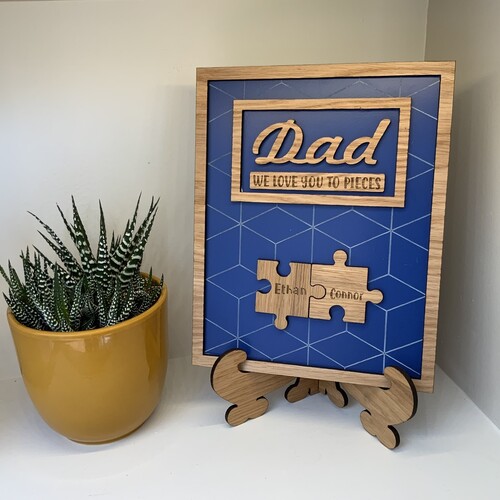 We Love You To Pieces Plaque