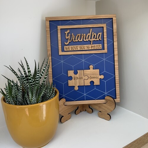 We Love You To Pieces Plaque