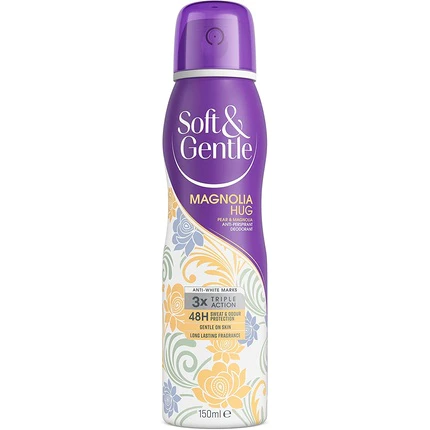 Soft & Gentle Magnolia Hug Anti-Perspirant Deodorant Spray 150ml