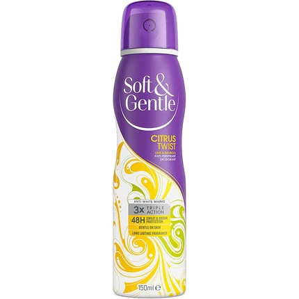 Soft & Gentle Citrus Twist Anti-Perspirant Spray 150ml