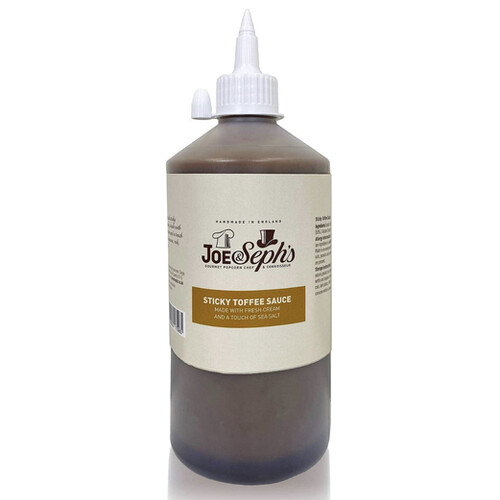Sticky Toffee Caramel Dessert Sauce by Joe & Sephs 1kg Bottle
