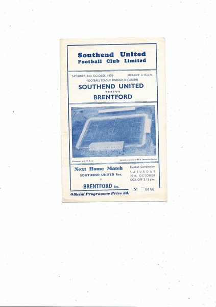 Latest Football Programmes Listed today