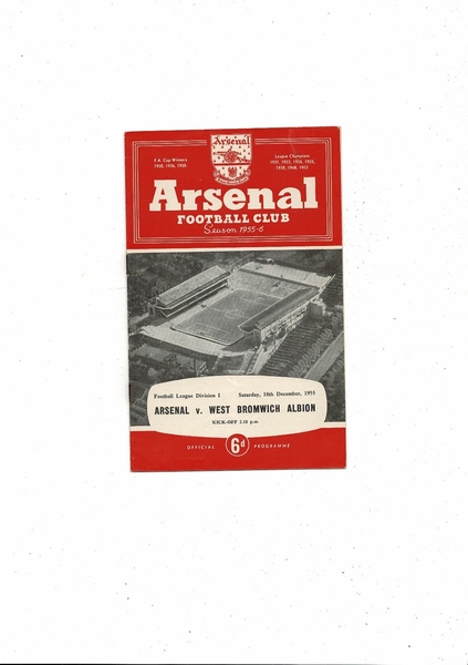 Latest Football Programmes Listed today