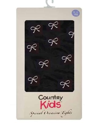 Black/Silver - Lurex Bow