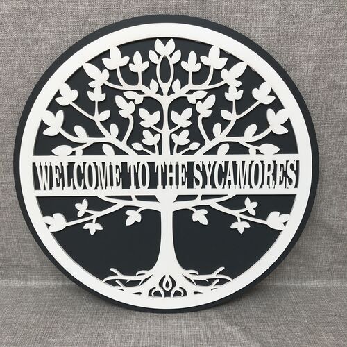 Retirement Tree Of Life Sign