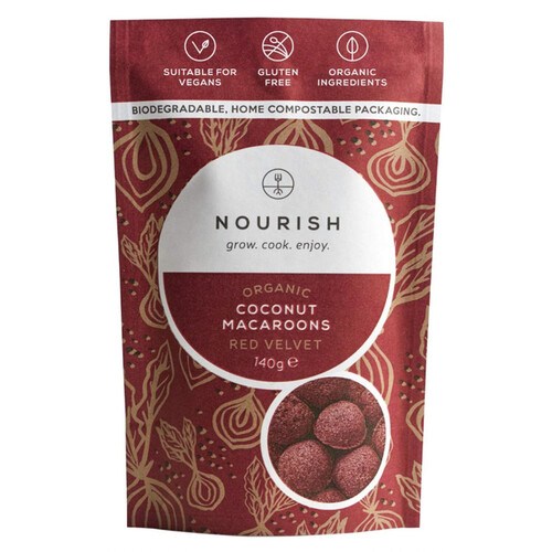Nourish Organic Coconut Macaroons 110g