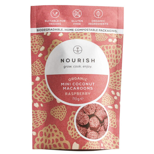 Nourish Organic Coconut Macaroons 110g