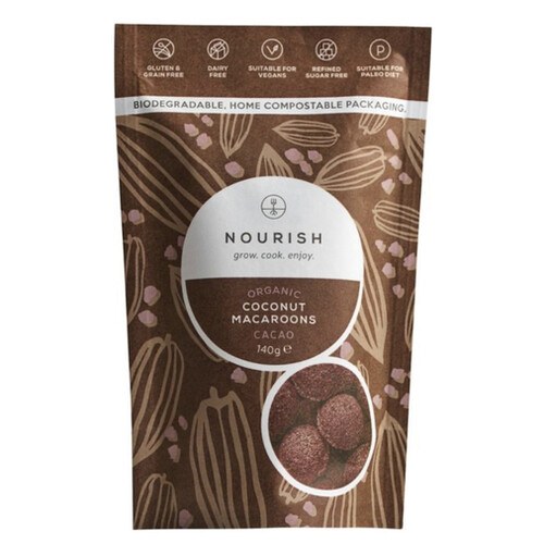 Nourish Organic Coconut Macaroons 110g