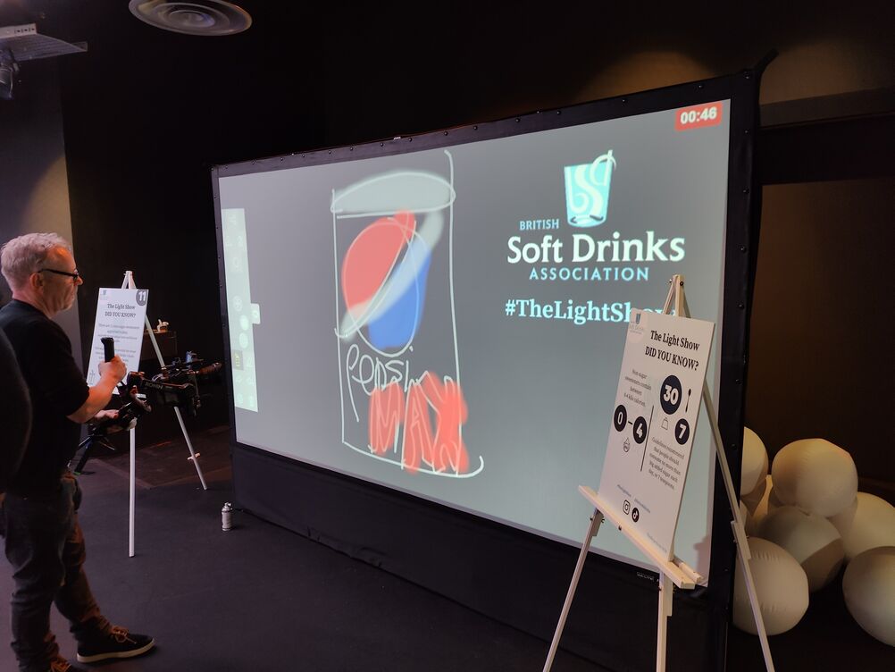 Digital Graffiti Wall Hire