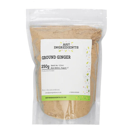 Ground Ginger by JustIngredients Essentials 250g