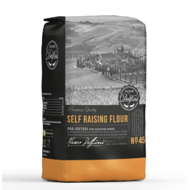 Premium Flour Self-Raising or Plain by Delfini 1 kg