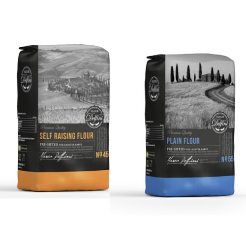 Premium Flour Self-Raising or Plain by Delfini 1 kg