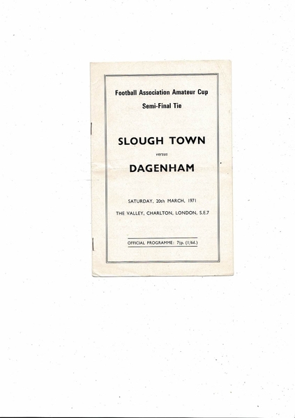 More Football Programmes listed today