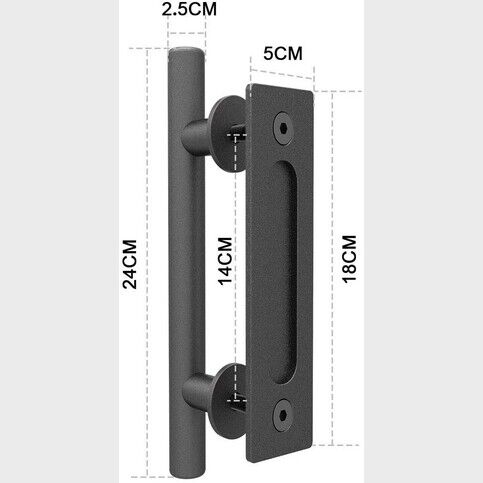 Duo Barn Door Handle