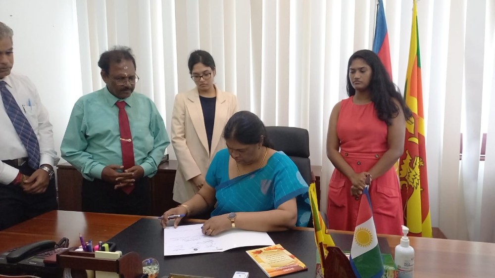 புதிய வடக்கு மாகாண ஆளுநரின் உறுதி மொழிகள்