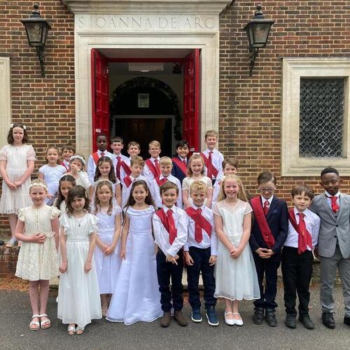 Register for First Holy Communion | St Joan Of Arc Catholic Church | Catholic Church Farnham | Catholic Church Farnham Surrey | Mass times at St Joan of Arc Farnham