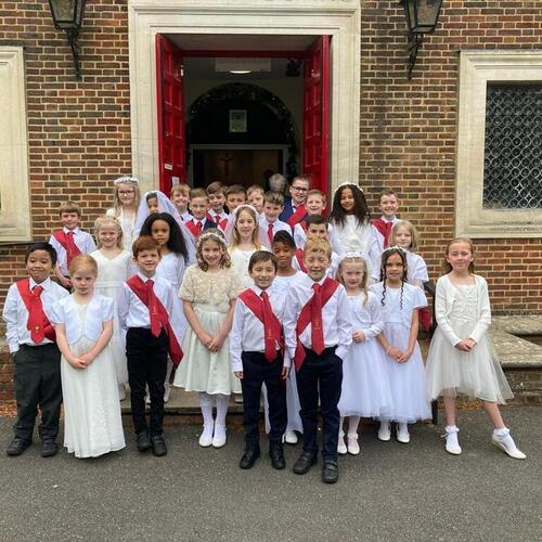 Register for First Holy Communion | St Joan Of Arc Catholic Church | Catholic Church Farnham | Catholic Church Farnham Surrey | Mass times at St Joan of Arc Farnham