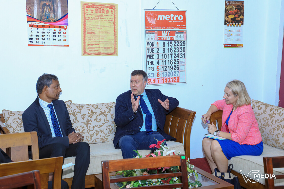 இலங்கைக்கான பிரித்தானிய தூதுவர் யாழ்ப்பாணம் விஜயம்