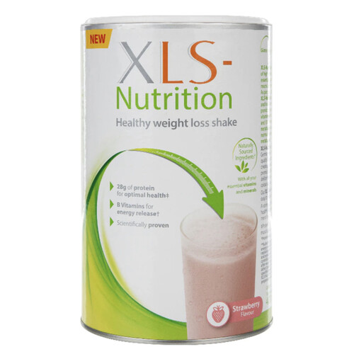 XLS Nutrition Weight Loss Shake Strawberry Flavour 400g