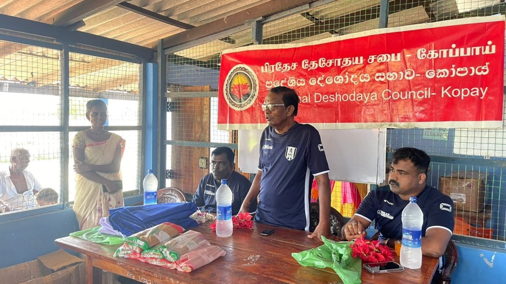 தேசோதய அமைப்பால் புத்தூர் விக்கினேஸ்வரா முன்பள்ளி மாணவர்களுக்கு உதவி.