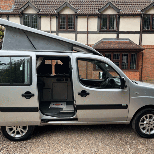 2008 (58)reg Fiat Doblo Camper Van 2 Berth 1.4 Petrol PRO Conversion 71830 Miles