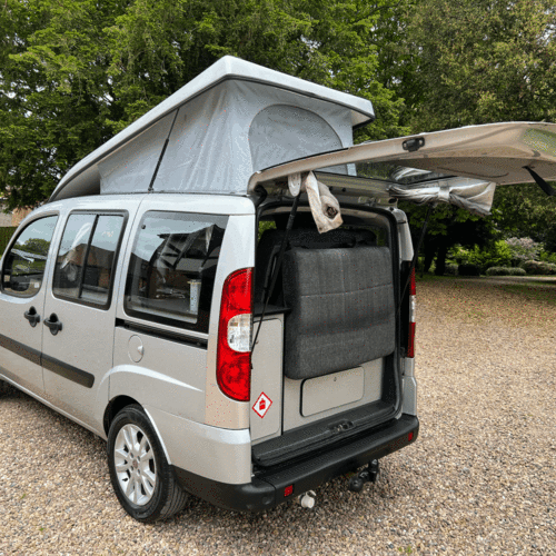 2008 (58)reg Fiat Doblo Camper Van 2 Berth 1.4 Petrol PRO Conversion 71830 Miles