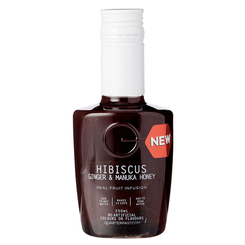 Hibiscus Ginger & Manuka Honey Real Fruit Infusion 250ml