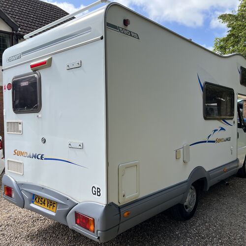2004 Swift Sundance 590 RS Motorhome 5 Berth Fiat Ducato 2.3 JTD 39613 Miles