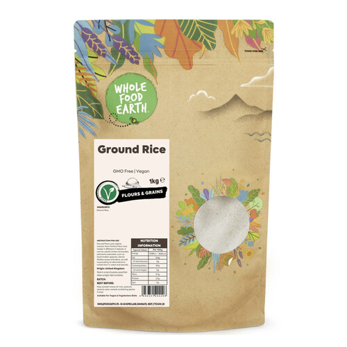 Ground Rice by Whole Food Earth 1kg