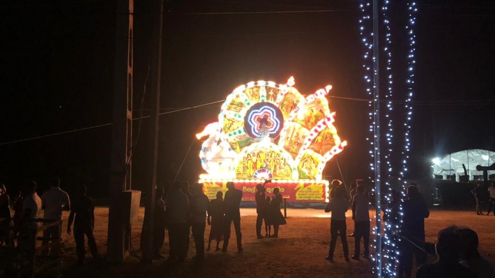 மன்னார் தள்ளாடியில் இன ஐக்கியத்தை பிரதிபலிக்கும் விதத்தில் பொசன் விழா