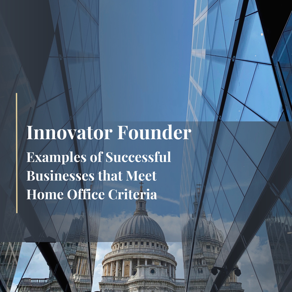 Innovator Founder: Successful Business Examples that Meet Home Office Criteria