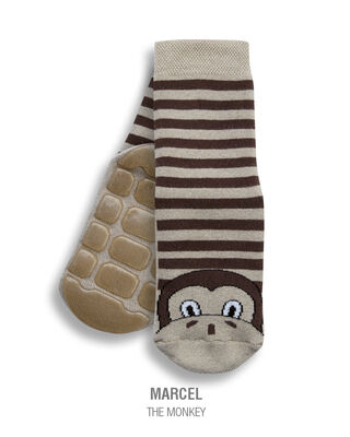 Slipper Socks - Marcel the Monkey