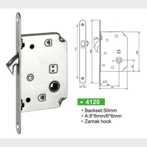 Pocket Door Privacy Lock