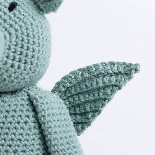 Dom The Dragon Crochet Kit by Wool Couture