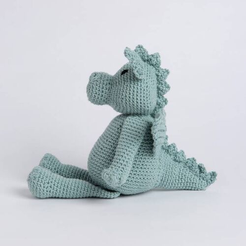 Dom The Dragon Crochet Kit by Wool Couture
